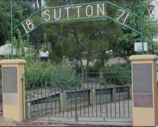 Sutton public school original gates